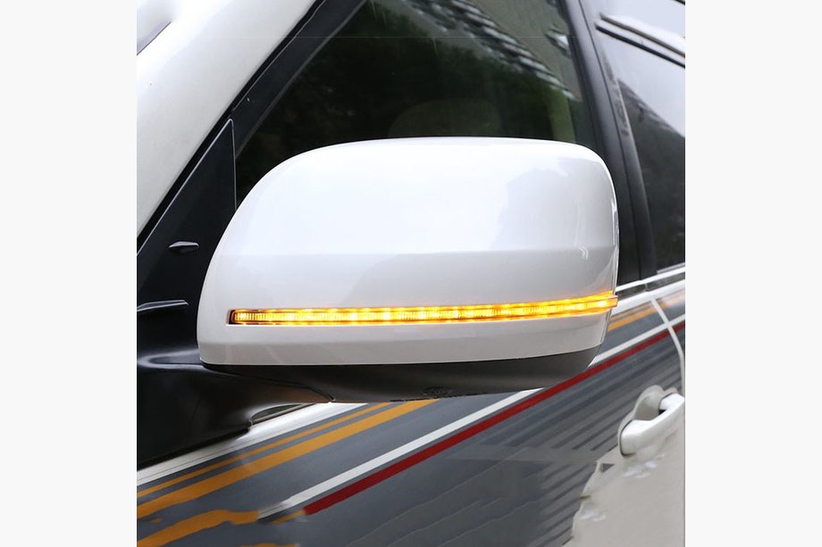 Toyota Land Cruiser 200 2007-2021 Cover Specchietti (con Indicatore LED, Stile 2020) Image