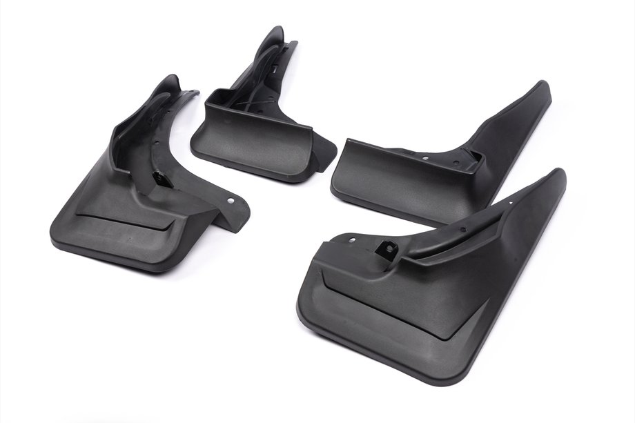 Mercedes GLE/ML class W166 2011-2018 Paraspruzzi Premium originali per ML con pedane laterali (4 pz) Foto 1