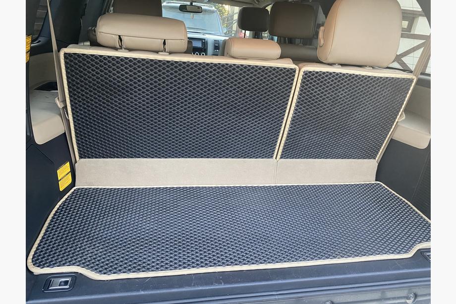 Toyota Sequoia 2007-2022 Tappetino bagagliaio (EVA, nero) Image