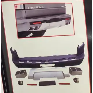Paraurti posteriore Startich Land Rover Discovery III 2004–2009