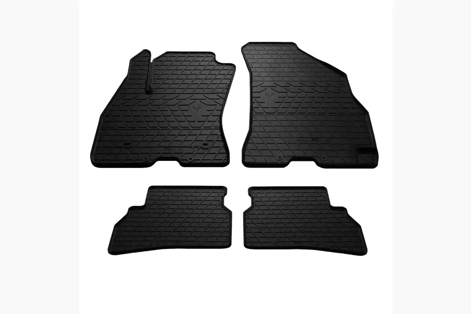 Fiat Doblo II 2010-2022 Tappetini in gomma (Stingray) Image