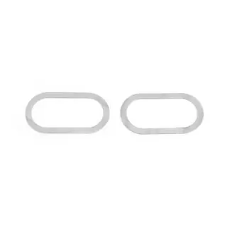 Cornice freccia (2 pz, acciaio inox) foto 2