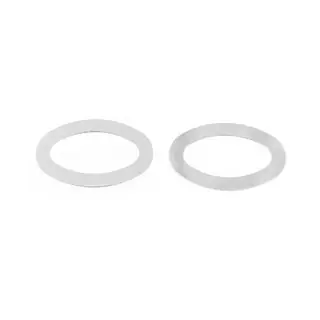 Cornice freccia Carmos (2 pz, acciaio inox)