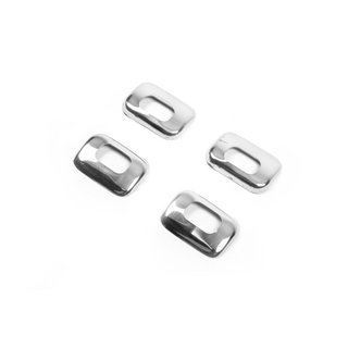 Coperture pulsanti interni (4 pz, acciaio inox) foto 3