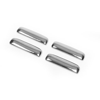 Coperture Maniglie Porta Cromate (4 pz, Acciaio Inox) Nissan NP300 1999-2015 foto 4