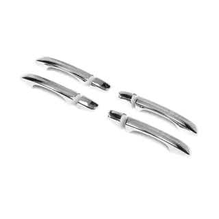 Coperture Maniglie Porta Cromate (4 pz, Acciaio Inox) foto 3