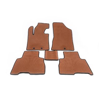 Tappetini EVA 2012-2014 (Rosso Mattone) Kia Sorento II XM 2009-2014 foto 1