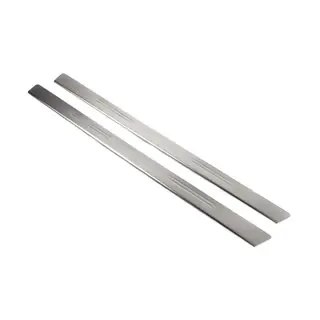 Battitacco OmsaLine (2 pz, acciaio inox)