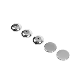 Coperture serratura (5 pz, acciaio inox) foto 2