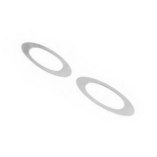 Cornice freccia (2 pz, acciaio inox) Nissan Qashqai 2010-2014 foto 4