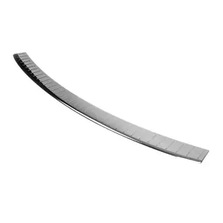 Protezione Paraurti Posteriore Cromo Nero (Acciaio Inox) foto 1