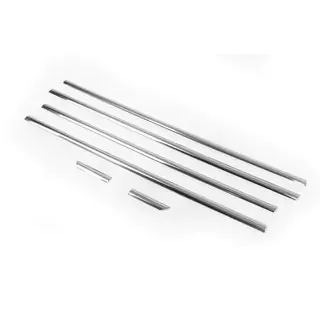 Cornici finestrini acciaio inox (6 pz) Kia Sportage 2004-2010 foto 2