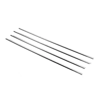 Cornici finestrini acciaio inox (4 pz) Suzuki Grand Vitara 2005-2017 foto 4