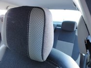 Renault Fluence 2009-2016 Coprisedi Auto (2009-2012, Ecopelle↗Tessuto, Premium) Schienali separati foto 4