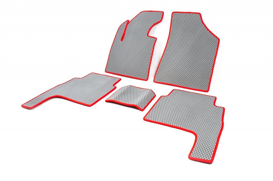 Hyundai Santa Fe 2 2006-2012 Tappetini EVA (Grigio) 2006-2010 Image