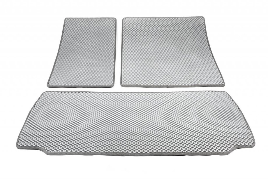 Toyota Sequoia 2007-2022 Tappetini bagagliaio EVA grigi Image