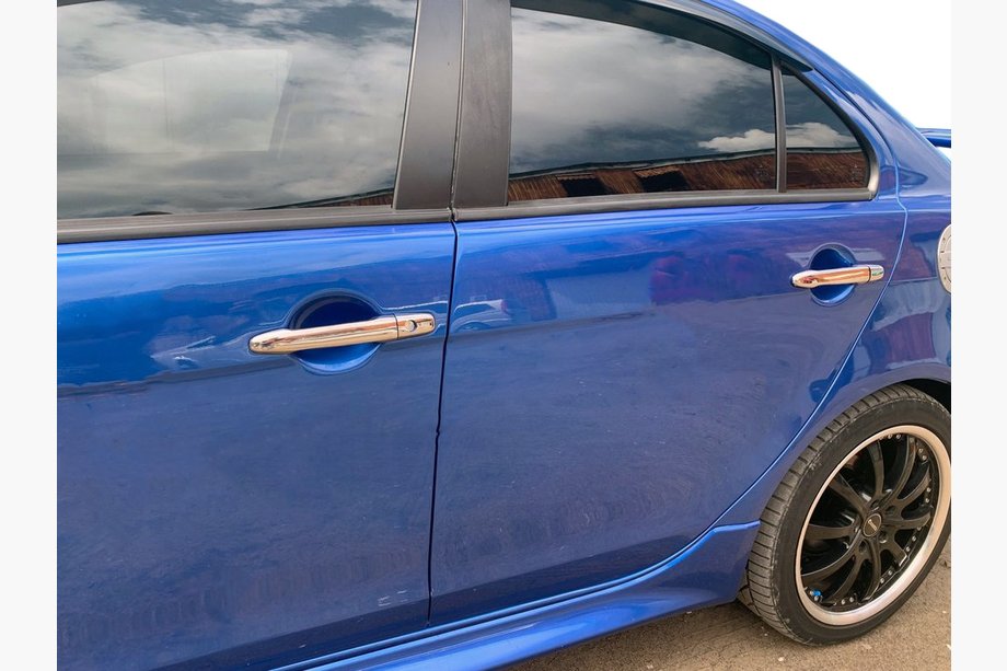 Mitsubishi Lancer X 2008- Coperture Maniglie Cromate (4 pz) Image