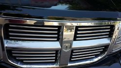 Dodge Nitro 2006-2011 Modanature cromate per griglia (acciaio inox) foto 2