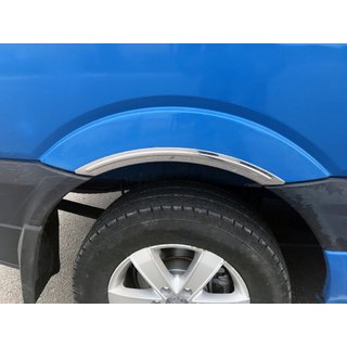 Bordini passaruota stretti acciaio inox (4 pz) Mercedes Sprinter W906 2006–2018 foto 1