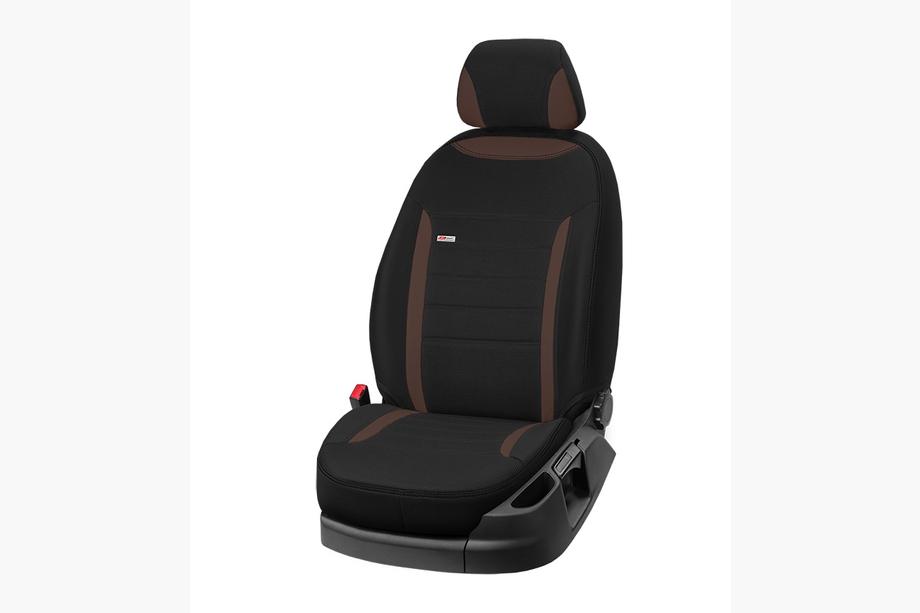 Renault Zoe 2012-2019 Coprisedi in Tessuto Classic Premium 2020 (Set Completo) Foto 8