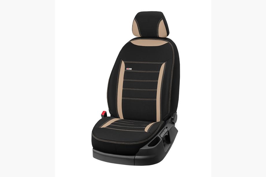 Renault Zoe 2012-2019 Coprisedi in Tessuto Classic Premium 2020 (Set Completo) Foto 15