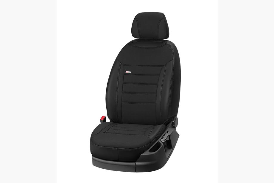 Renault Premium 2006-2013 Coprisedi Auto Ecopelle+Tessuto Eco Classic 2020 (Anteriori) Image