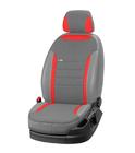 Renault Premium 2006-2013 Coprisedi Auto Ecopelle+Tessuto Eco Classic 2020 (Anteriori) foto 4