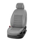 Renault Master 2011-2023 Coprisedi Auto Ecopelle+Tessuto+Alcantara Vip Elite 2020 (Anteriori) foto 2