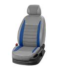 Renault Master 2011-2023 Coprisedi Auto Ecopelle+Tessuto+Alcantara Vip Elite 2020 (Anteriori) foto 9