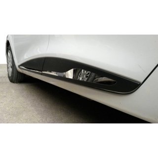 Modanature porta dritte (4 pz, acciaio inox) Renault Clio IV 2012-2019 foto 3