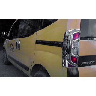 Coperture cromate fanali posteriori con curvatura (2 pz, plastica) Citroen Nemo 2007-2017 foto 1