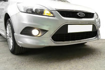 Ford Focus II 2008-2011 Labbro paraurti anteriore Sedan (primer per verniciatura) foto 1