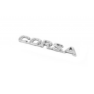 Scritta Corsa 12,5cm x 2,0cm Opel Corsa B 1993-2004 foto 2