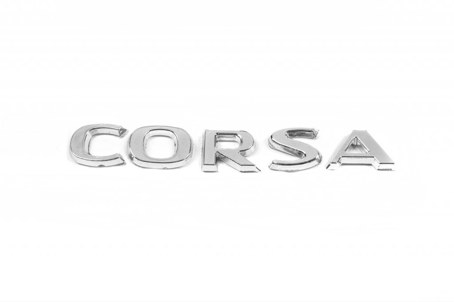 Opel Corsa D 2007-2014 Scritta Corsa 12.5cm x 1.6cm Image