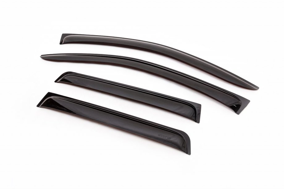 Mitsubishi Outlander 2006-2012 Deflettori Finestrini (4 pz, ANV) Image