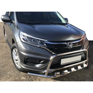 Protezione Anteriore WT003-ST-V2 (Acciaio Inox) Honda CRV 2012-2016 foto 1