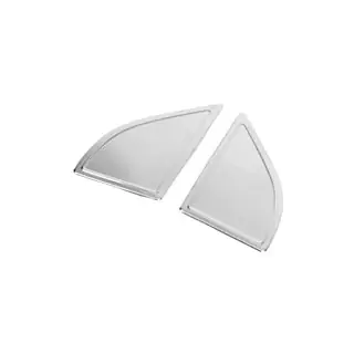 Coperture per deflettori aria (2 pz, acciaio inox) foto 2