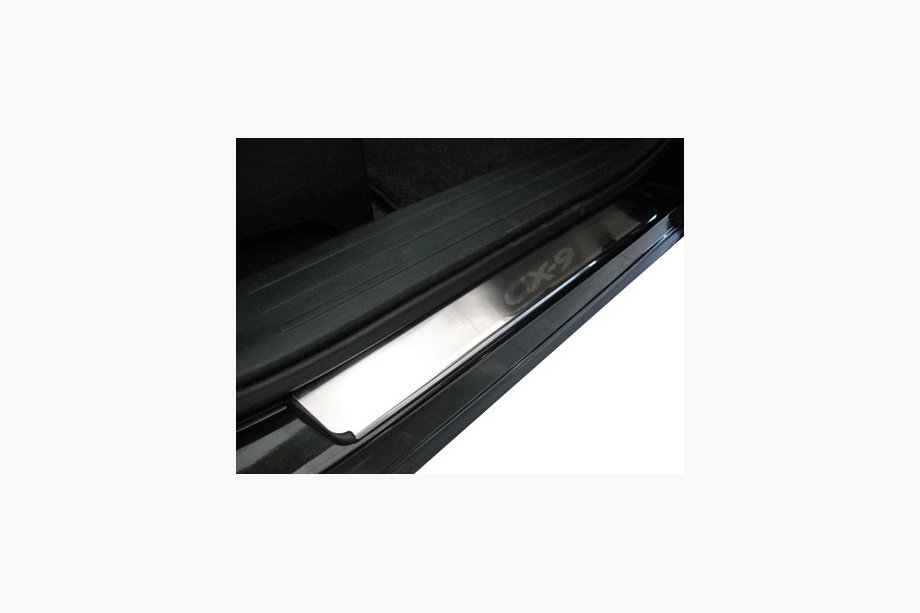 Mazda CX-9 2007-2016 Battitacco in acciaio inox NataNika Premium (4 pz) Foto 1