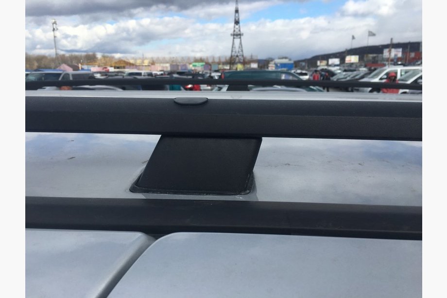 Fiat Doblo II 2010-2022 Barre Tetto Nere Maxi, Piedini in Metallo Foto 4