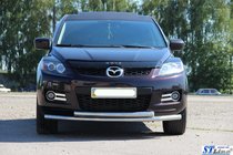 Mazda CX-7 2006-2012 Protezione Anteriore ST014 (Acciaio Inox) foto 2