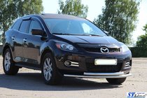 Mazda CX-7 2006-2012 Protezione Anteriore ST014 (Acciaio Inox) foto 4