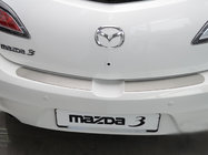Mazda 6 2008-2012 Protezione Paraurti Posteriore Nataniko (Acciaio Inox) foto 1