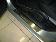 Mazda 6 2003-2008 Coperture battitacco Nataniko (4 pz, acciaio inox) foto 1
