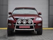 Mazda CX-7 2006-2012 Protezione Anteriore WT018 (Acciaio Inox) foto 1