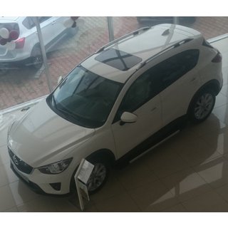 Barre Portatutto Skyport Grigio (2 pz) Mazda CX-5 2012-2017 foto 4