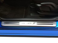 Mazda 3 2003-2009 Battitacco Libao (4 pz, acciaio inox) foto 1