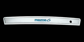 Mazda 6 2003-2008 Modanatura cromata con illuminazione blu (plastica) foto 1