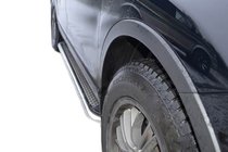 Mercedes GL class X164 2006-2012 Pedane Laterali Maydos V2 (2 pz, acciaio inox) foto 1