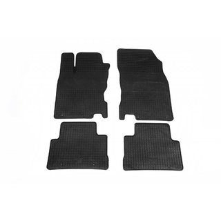 Tappetini in gomma (4 pz, Polytep) Nissan Qashqai 2014-2021 foto 1