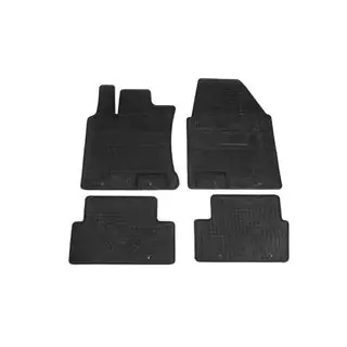 Tappetini in gomma (4 pz, Polytep) Nissan Qashqai 2007-2010 foto 1